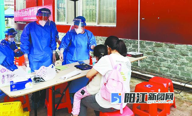 阳江6个临时医疗服务点24小时响应需求.jpg