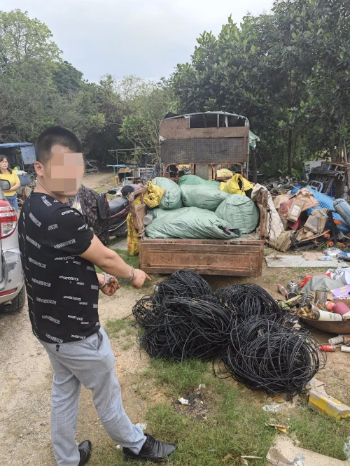 阳西县公安局打掉一个盘踞在阳西县辖区内的盗窃电缆团伙.jpg
